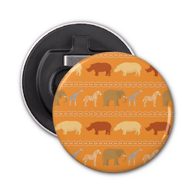 Afrikanskt mönster flasköppnare (Framsidan)