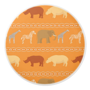 Afrikanskt mönster knopp