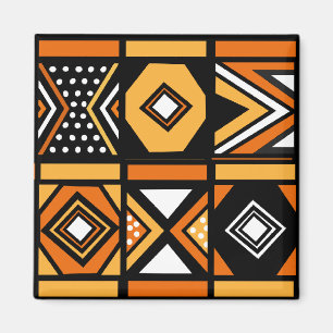 Afrikanskt mönster magnet