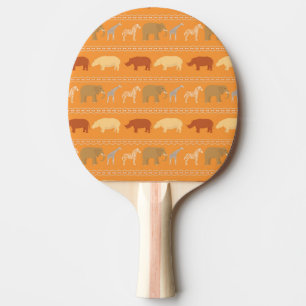Afrikanskt mönster pingisracket