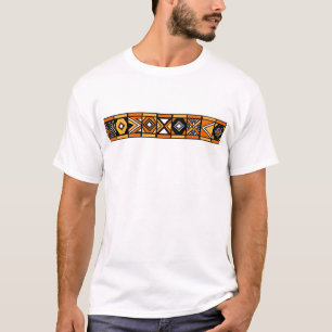 Afrikanskt mönster tee
