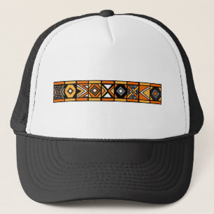 Afrikanskt mönster truckerkeps