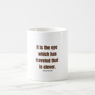 Afrikanskt ordspråk kaffemugg