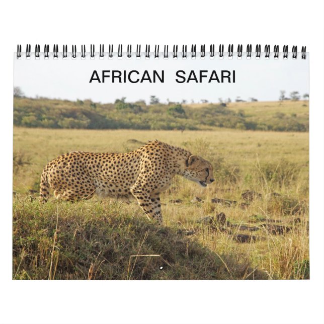 AFRIKANSKT SAFARI KALENDER (Omslag)
