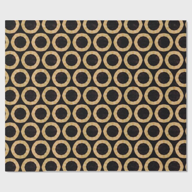 Afrikanskt textilDecoupage papper Presentpapper (Platt)