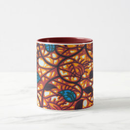Afrikanskt tryck mugg