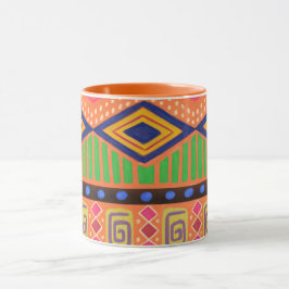 Afrikanskt tryck mugg