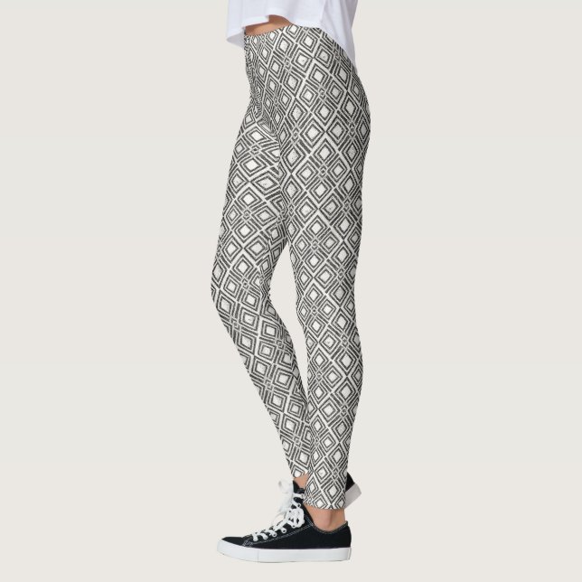 Afrikanskt vildmönster leggings (Vänster)