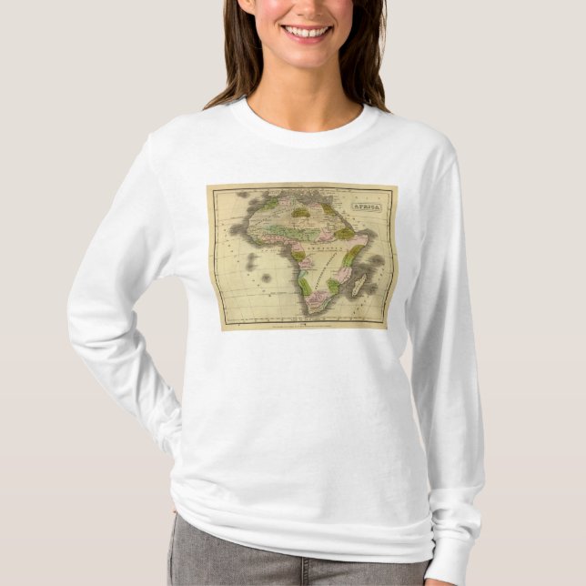 AfrikaOlney karta Tee (Framsida)