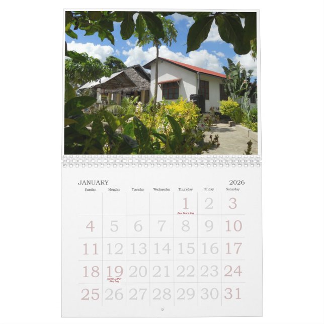 Afrikaplatskalender Kalender (Jan 2026)