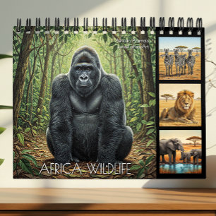 Afrikas Kalender för Vilda Djur 2027 / Afrikanska