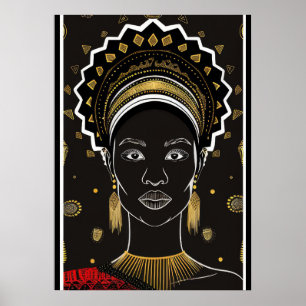 Afrikas kvinnor Poster konst