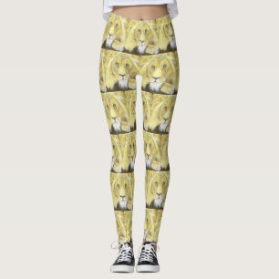 Afrikas Lejona lag Leggings