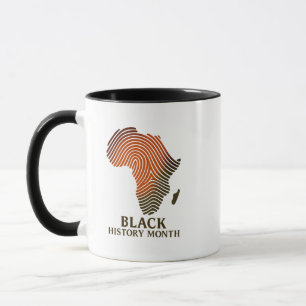 Afrikas rötter – hyllning till svarta historien mugg