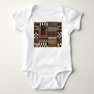 Afrikas stamnät, abstraktens vintage. t shirt