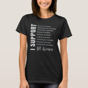 Afrikas svarta historiemånad stöder jag alla kvi t shirt