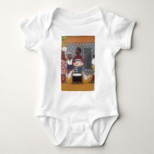 Afrikas traditionella livsstil i hemmet t shirt