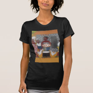 Afrikas traditionella livsstil i hemmet tee