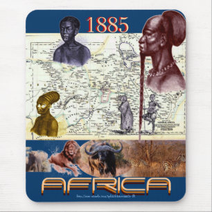 Afrikas ursprungliga Vintage 1885 Musmatta