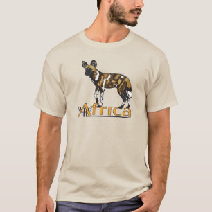 Afrikas vild hund t shirt