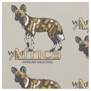 Afrikas vild hund tyg