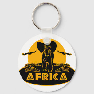 afrikasafari nyckelring
