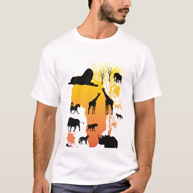 AfrikaTshirt T-shirt (Framsida)