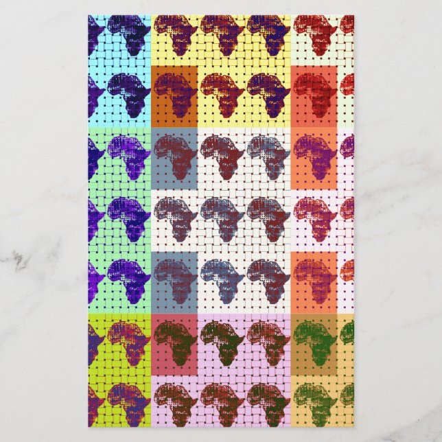 Afrikor Brevpapper (Framsida)