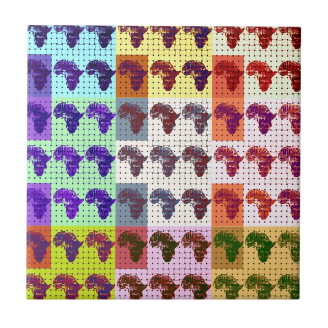 Afrikor Kakelplatta (Framsidan)