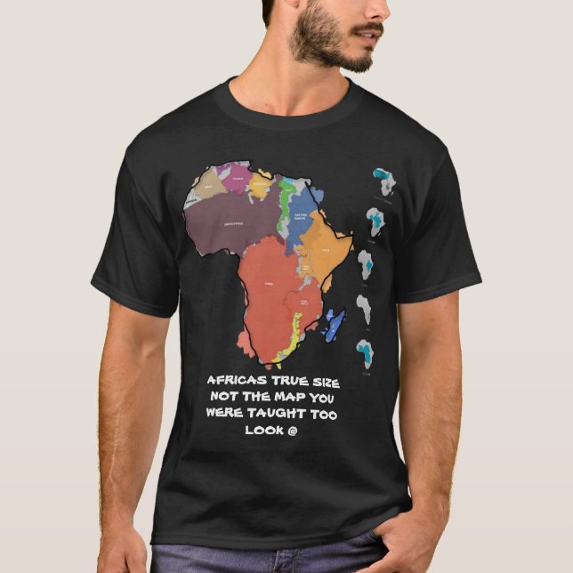 AFRIKOR SANT STORLEK T SHIRT (Framsida)