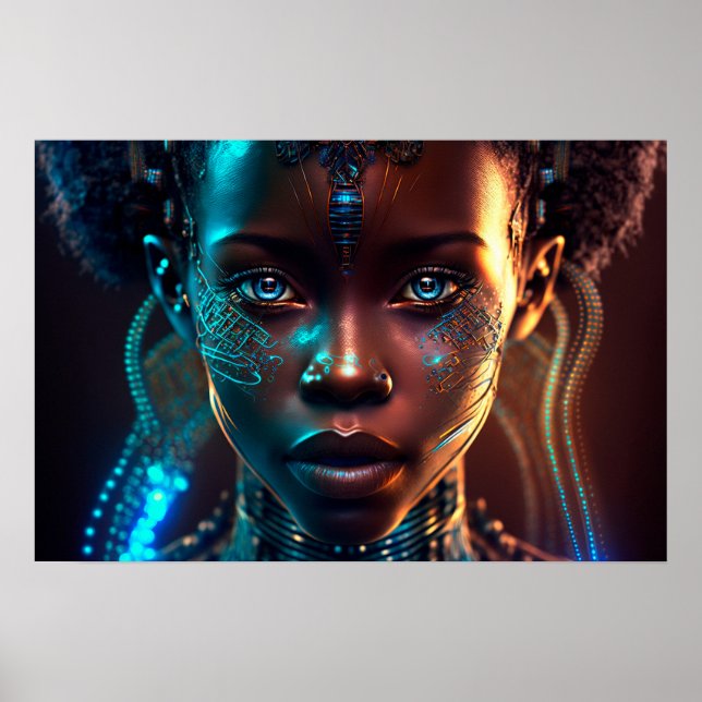 Afrique Electronique Poster (Framsidan)