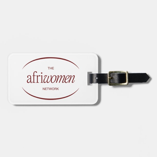 AfriWomen Luggage Tag Bagagebricka (Horisontell Framsida)