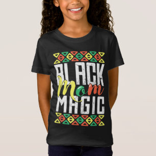 Afro African Amerikansk historia Month Black Mamma T Shirt