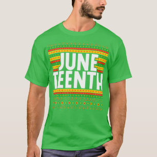 Afro American Pride Black History Junetelfte T Shirt