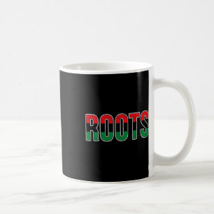 Afro-american Roots - Pan African Unia Flagga Dist Kaffemugg