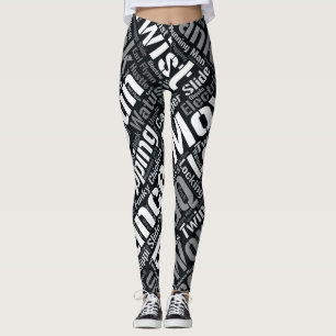 AFRO- AMERIKANDANSFLYTTNINGAR LEGGINGS