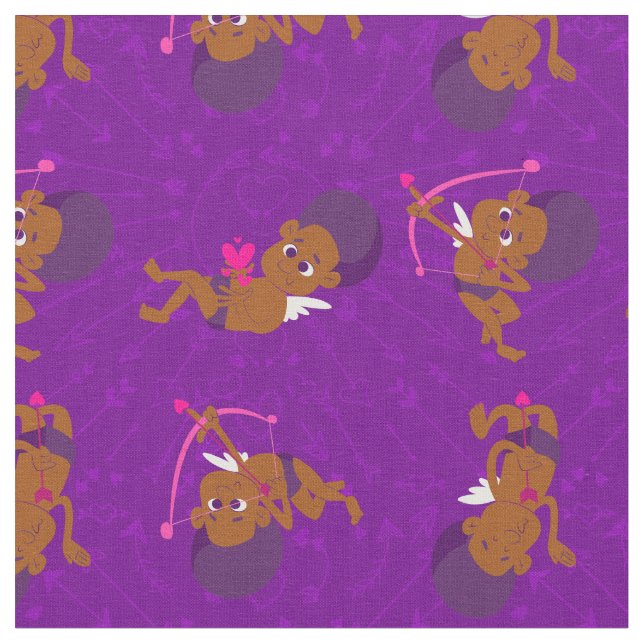 afro angolus pecus pecus tyg (Närbild)