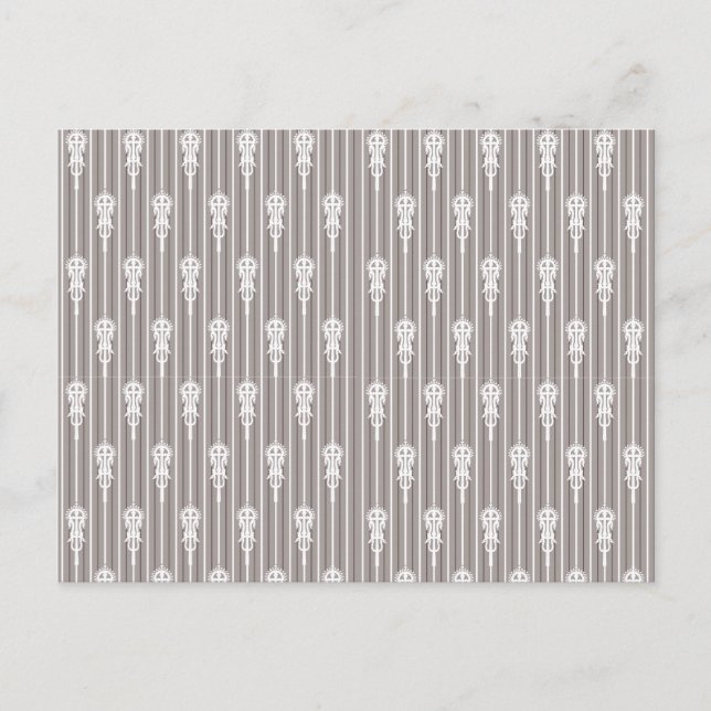 Afro Aygebam Lalibela Cross Pattern Vykort (Framsida)