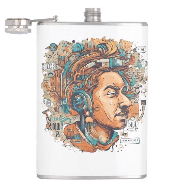 Afro Boho Queen - Colorful Artistic Fickplunta (Öppnad)