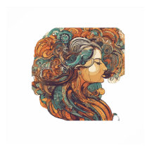 Afro Boho Queen - Colorful Artistic