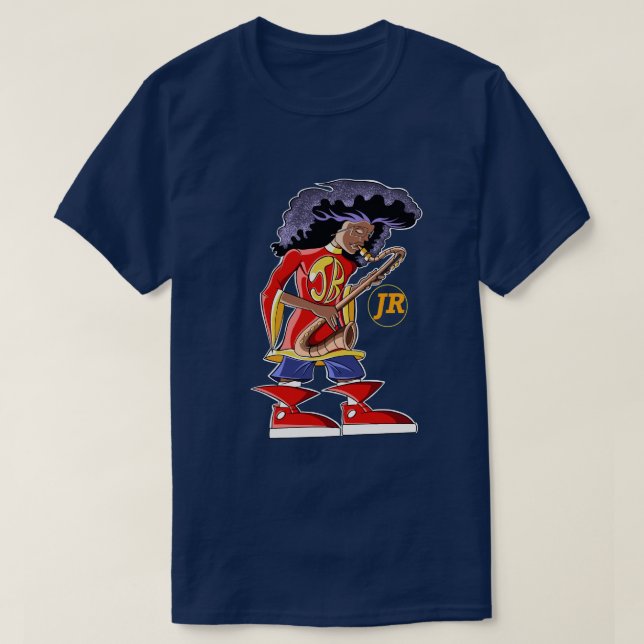 Afro Boy T Shirt (Design framsida)