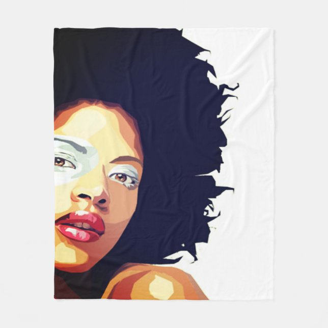 Afro-centric Blanket Fleecefilt (Framsidan)