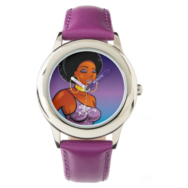Afro-centric Watch Armbandsur (Framsida)