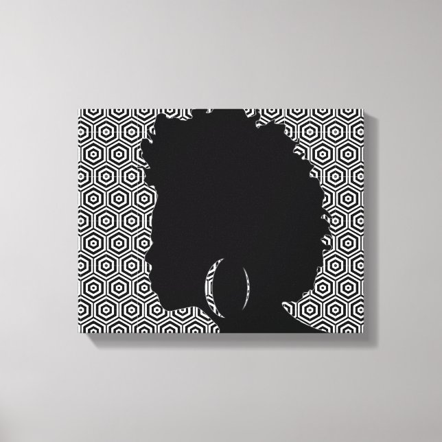 Afro Centric Wrapped Canvas (Framsida)