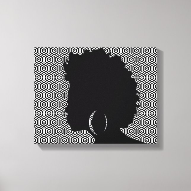 Afro Centric Wrapped Canvas (Framsida)