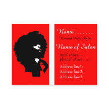 Afro- chic naturlig hårillustration
