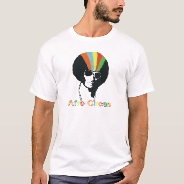 Afro- cirkus tee shirt (Framsida)