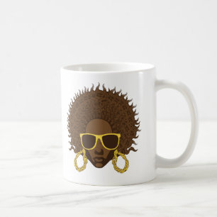 Afro- coola kaffemugg