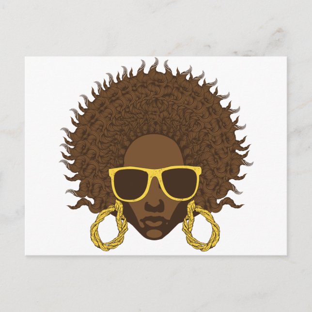 Afro Coola Vykort (Framsida)