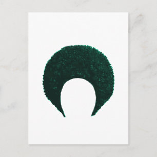 Afro Cyan, MUSEUM Zazzle-gåvor Vykort